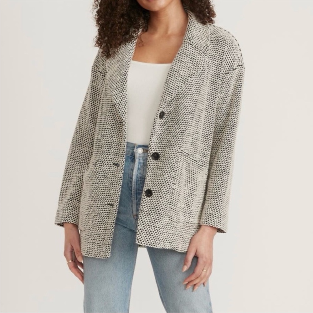 Marine Layer Birdseye Blazer XS